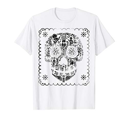 Disney Pixar Coco Sugar Skull Characters Guitar T-Shirt