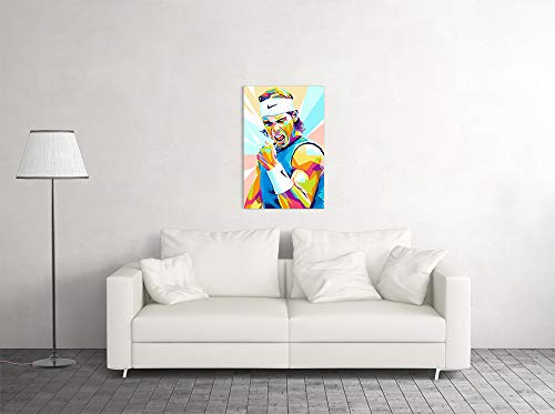 Sichyuan Tennis Rafael Spain Cubism Art Wall Indoor Room Poster - Water Resistant Poster (Size: 20" X 30") #TOP2