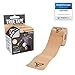 Produktbild TRUETAPE - vorgeschnittenes Kinesiotape, 20 Streifen pro Rolle, innovatives Synthetikmaterial, inkl. +40 Anleitungen, Beige, Kinesiotapes
