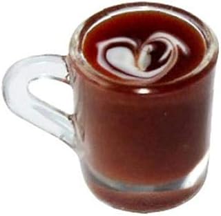 Heall 2pcs Miniature Coffee Cups Model Ornament Dollhouse Dollhouse Decoration Dollhouse Accessories Mini Decoration for Dollhouse