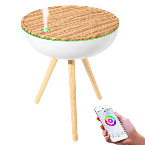 LEEHBY Aromatherapy Humidifier works with Alexa Google Home APP, Aromatherapy Spray Essential Oil Diffuser Air Purification Suitable for Home