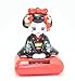 UFindings Solar Bobblehead Toy Figure, Maiko Geisha - Red