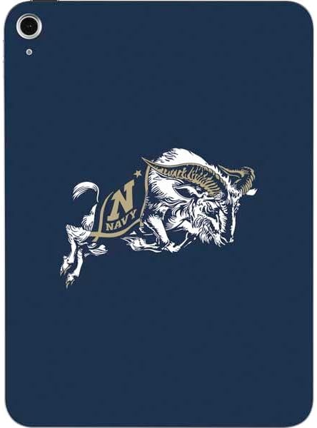 Skinit Decal Tablet Skin Compatible with iPad 11th Gen (2025) - Officially Licensed United States Naval Academy Bill The Goat Design