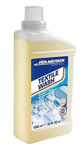 Holmenkol 1-2-3er Textil Wash 1000ml Waschmittel Softshell Microfaser Jacke Hose (Unparfümiert, 1x1000ml)