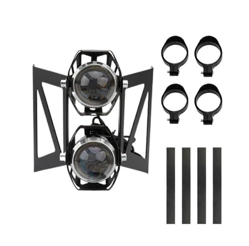 Phare de moto et antibrouillard avant avec pince pour Kawasaki 33-37mm