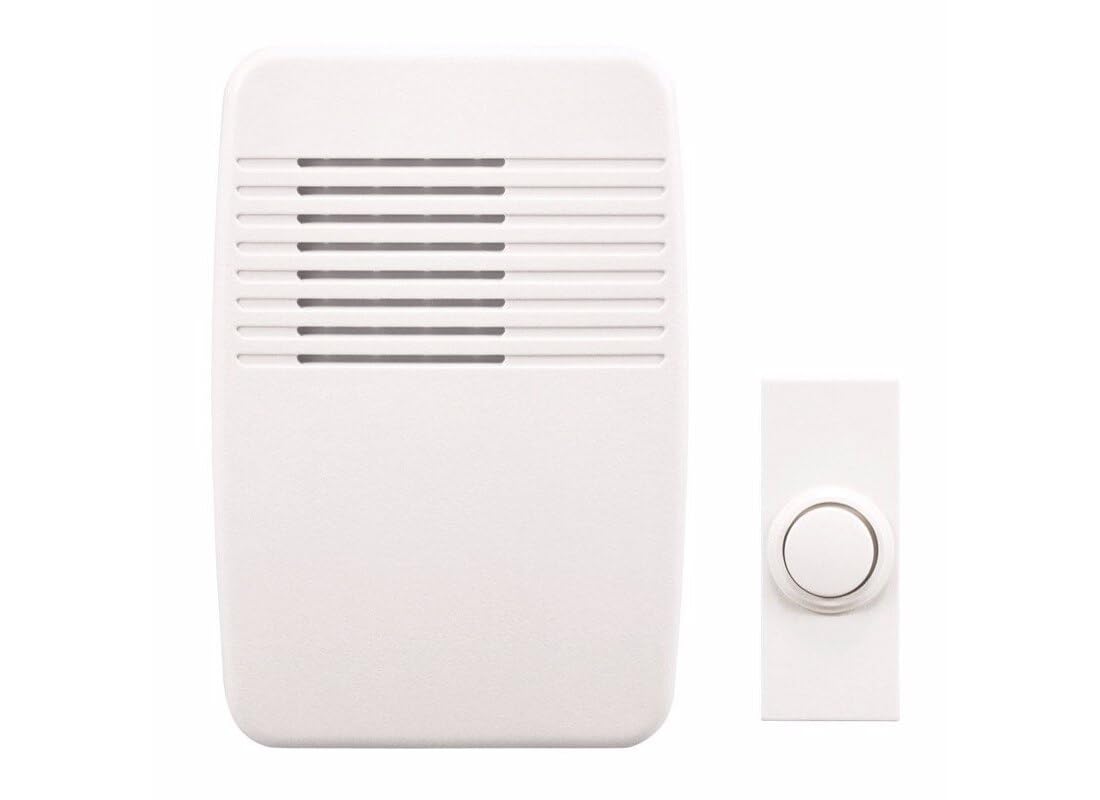 Heath/Zenith SL-7366-02 Wireless Plug-In Door Chime Kit with