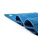 FACESOFT Eco Friendly Gym Towel Accessories for Working Out - Soft & Absorbent Cotton Exercise Towel - No Synthetic Microfibers or Plastics - Sweat Towel for Gym, Fitness, Sports, Yoga - Blue - 1 Pc