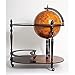 Old Modern Handicrafts Globe Drink Trolley, 16.5-Inch, Red