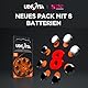 80 Batterien für Hörgeräte Udivita Größe 13 PR48 (Orange) Zink-Luft und Phono Pulse Technologie - 10 Blister mit 8 Batterien