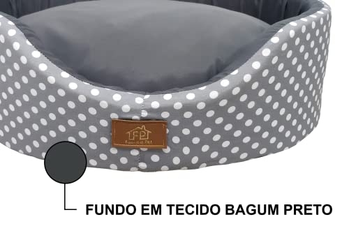 Cama Oval Unic Cinza P
