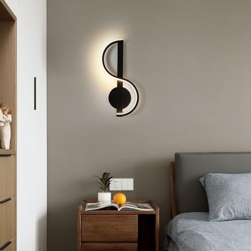 Lámpara de pared 2700K-6500K regulable blanca para sala de estar 7