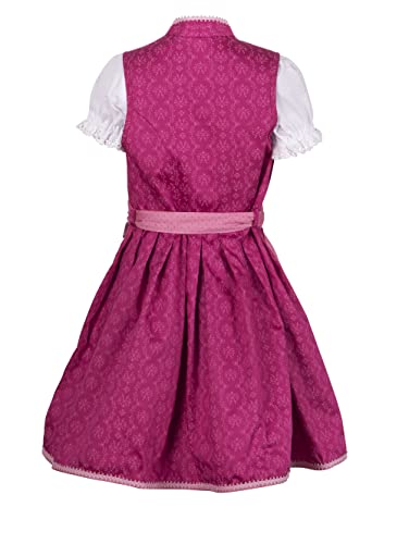 Robe costume traditionnel fille rose pour fêtes de famille Ramona Lippert - 4