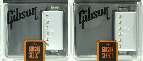 Gibson 490R and 498T Chrome Humbucker Pickup Set