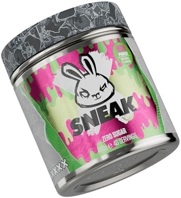 SNEAK | Electric Mango | Zero Sugar, Low-Calorie Energy Drink for Sustained Concentration & Focus | 40 Servings