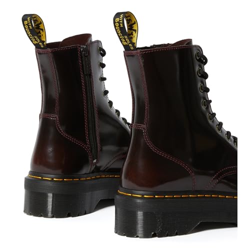 Image of Dr. Martens, Women's Maple Zip Steel Toe Light Industry Boots