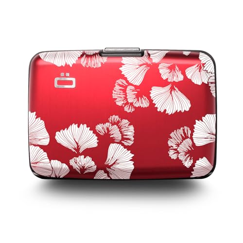Porte-Cartes en Aluminium avec Fermoir en métal, Protection RFID Contre la fraude et la démagnétisation, Portefeuille Compact, modèle Smart Case Stockholm
