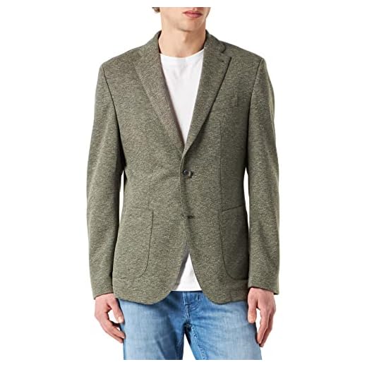 Pierre Cardin Herr Mavis-da-je blazer, Grön (Dark Olive 6520), 52