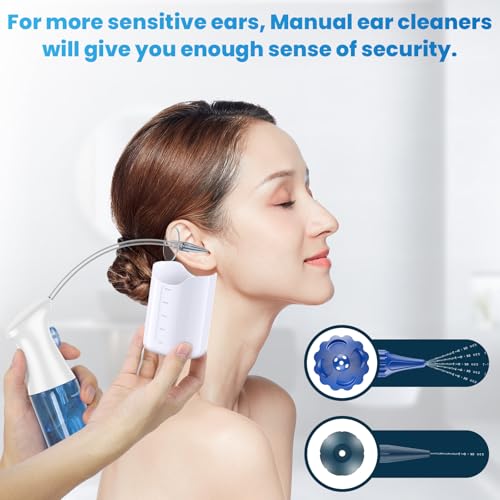 ear wax removal ear cleaner ear wax removal kit fsa eligible items only list manual ear irrigation flushing system safe and effective to clean ear built up wax