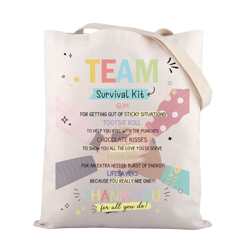 Sac fourre-tout HR Team Zuo Bao : grand cabas en toile style tote bag original pour les RH