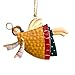 WE-WHLL Adornos navideños, ángeles Bailarines de hojalata para árboles de Navidad, decoración...