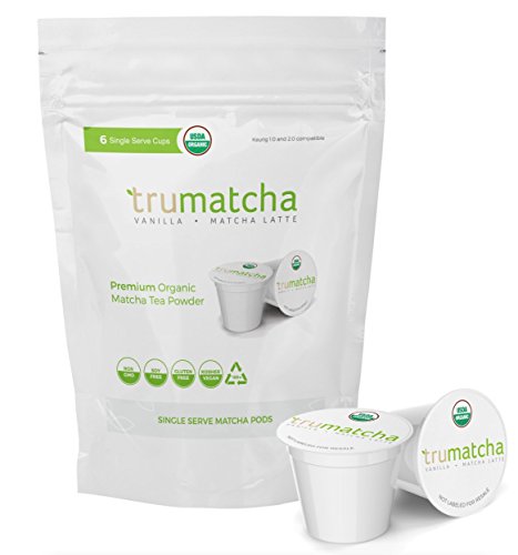 Organic Matcha Tea K Cups for Keurig 1 