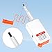 VAEYI Mini Fiber Cleaner Pen,Fiber Optic Cleaning Pen,Fiber Cleaning Kit,FC &SCFiber Optic Connector & Endface Cleaner,2.5mm SC 800+ Single Click