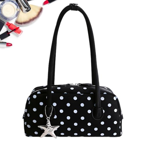 Sac bowler grand format à poignée supérieure et fermeture éclair