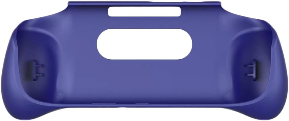 for Retroid Pocket 5 Grip Case Cover, Retroid Grip Protective Case Soft TPU Shell Protector Stand Holder for RP5 Game Console Accessories (Purple)