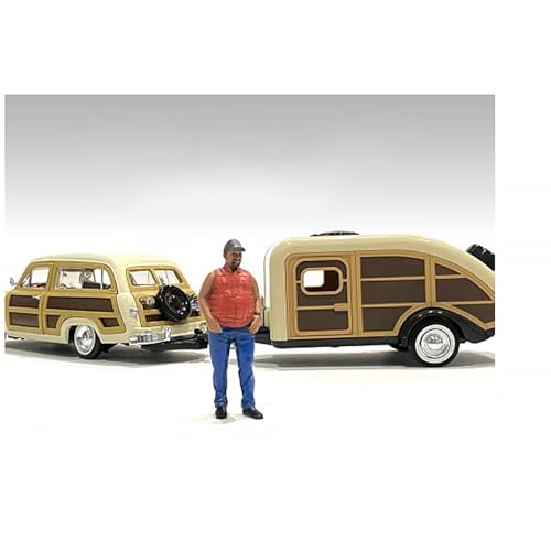 American Diorama Campers Figure 1 for 1/24 Scale Models