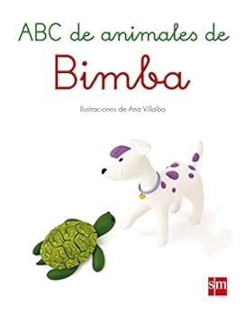 Hardcover ABC de animales de Bimba [Spanish] Book