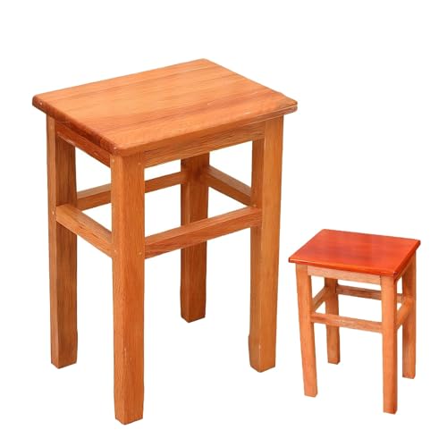 Banco pie de cama para dormitorio y taburete decoración de madera 2