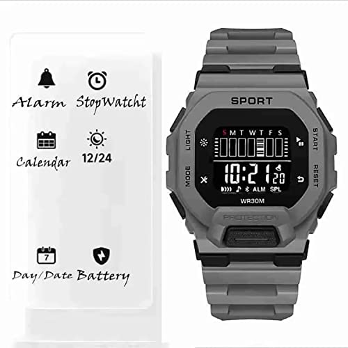 Image of Time Up Digital Dial 2025 Shock-Proof Water & Dust Resistant Alarm Student Watch for Boys & Girls (Age 5-17 Years)-GSK-101