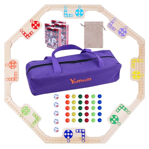 Juego de Mesa Jokers and Marbles Board Game de Madera miniatura 1