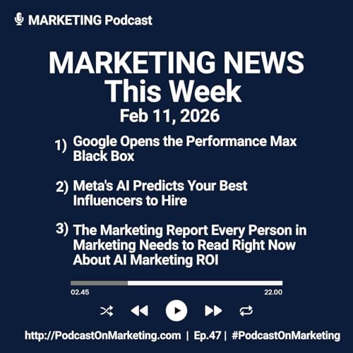 Marketing News This Week: Google Opens the Performance Max Black Box,Meta's AI Predicts Your Best Influencers to Hire, and the Report Every Person in Marketing Needs to Read Right Now About AI Marketing ROI