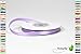 Produktbild Creativery 25m Rolle Satinband 6mm // Schleifenband Deko Band Dekoband Geschenkband Dekoration Hochzeit Taufe (Flieder 462H)