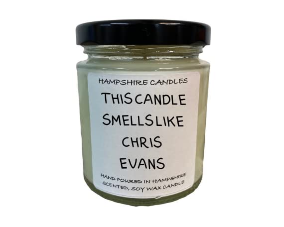 This Candle Smells Like Chris Evans Quote Candle | Highly Scented | Natural Eco Soy Wax | Handmade