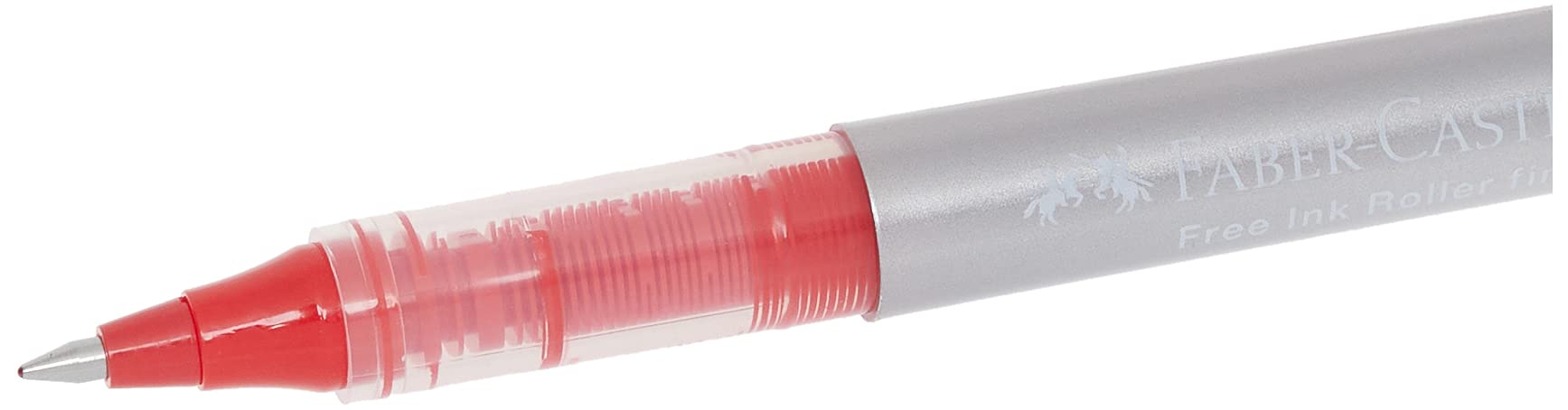 Penna Roller Faber-Castell Free Ink 0,7 Mm - Confezione Da 12, Blu - Flusso Costante, Punta Conica - Foto 10