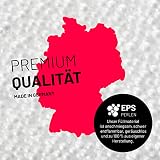 Lumaland Sitzsack Lounge | Sofa-Sitzsack 90 x 50 cm mit Rückenlehne | Indoor & Outdoor Beanbag | Wasserabweisend & Robust | Mit anpassungsfähiger EPS-Füllung | Waschbarer Bezug [Grau]