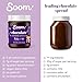Soom Foods Chocolate Sesame Spread - 12oz | Made with 3 Ingredients, Low Sugar, Dairy-Free, No Nuts, No Gluten, Palm Oil-Free | 5g Protein | Better for You Chocolate Tahini Spread