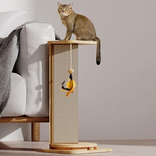 Rascador Esquina para Gatos con Sisal y Bolas para Sofá miniatura 6