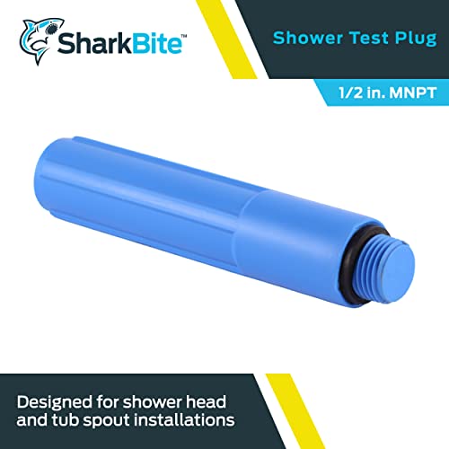 Shark Bite 2 Inch Mnpt Bathroom Shower Test Plug, 25828Z, 1 Count (Pack Of 1) #TOP1