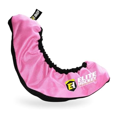 Elite Hockey, Pro-Blade Soakers, Neon Pink, Youth/Small, up to size 13 youth Cover