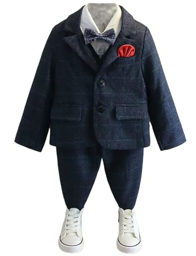 Costume enfant d'honneur 3 pièces ensemble veste et pantalon pour banquet