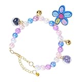 PartyKindom Einstellbares Dekoratives Katzenhalsband mit Perlen Zartes Haustierhalsband in...