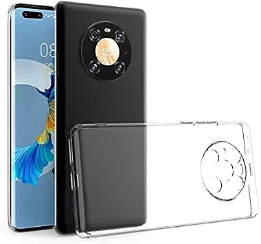 Spia Huawei Mate 40 Pro K l f Kamera Korumal   effaf Premier Silikon Orijinal Esnek  nce Geli tirilmi  Dayan kl  Darbe Kar t  Koruyucu Yeni Nesil Tasar m Huawei Mate 40 Pro, Kamera Korumal   effaf