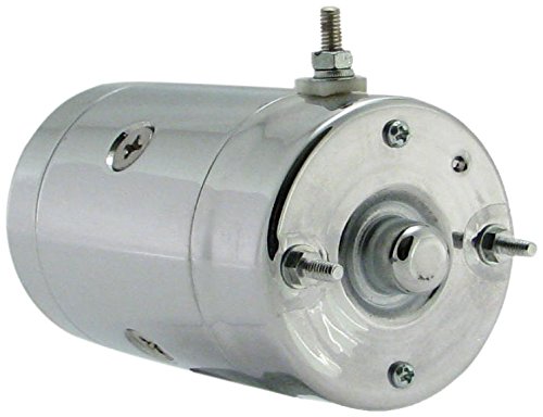 New Premium 12V Chrome Starter Compatible with Harley Davidson Motorcycles 1200cc - 1340cc, 1971-1990 Replaces 31570-73 31570-73B 31570-73C 31570-73T RS41142 S108-41 71-25-18300C S10841 3157073