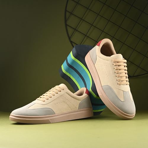 Image of Cruiser Mens 2533 Sneaker for Men | Lightweight & Comfortable | Stylish Lace-Up Casual Footwear with Cushioned Insole | Perfect for Versatile Outfits (2533)