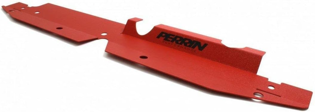 PERRIN Radiator Shroud RED Compatible Subaru WRX and STI 2008 -14