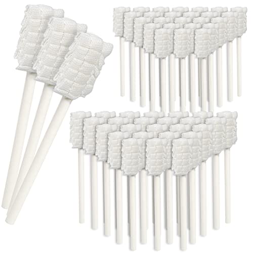 Image of JJOVCE Baby Tongue Cleaner,Disposable Baby Mouth Cleaner, Soft Gauze Toohthbrush Newborn Oral Cleaning Stick Dental Care for 0-36 Month(100)