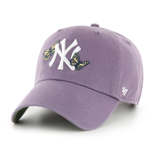 Casquette Los Angeles Dodgers 47 Brand Iris ajustable en coton pour homme et femme